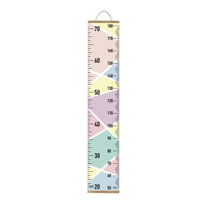 

Children Room Wall Sticker Removable Wall Hanging Kids Height Measure Ruler