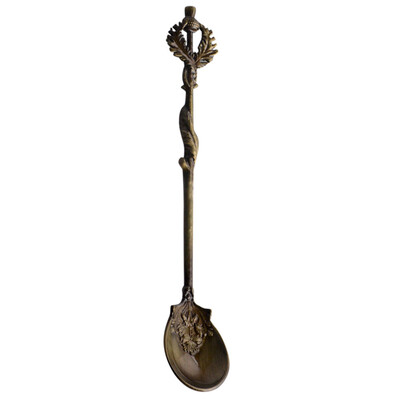 

Toponeto Luxury Vintage Royal Palace Carved Tea Coffee Ice cream Dessert Scoop Spoon A