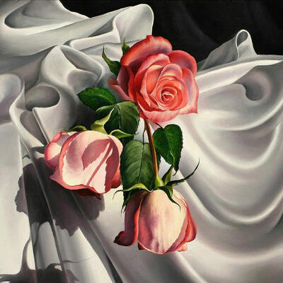 

5D DIY Diamond Painting Romantic Flowers Cross Stitch Embroidery Mosaic Kit