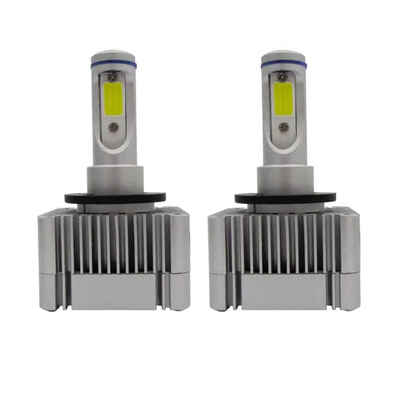 

2Pcsset T2 D1SD3S 55W 6000K Car Headlights Bulb Aluminum Lamp Car Replacement Light Bulbs