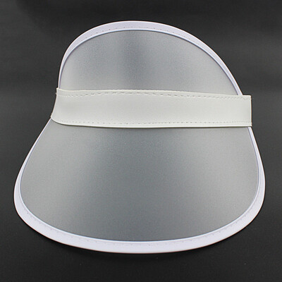 

Summer PVC Sun Visor Hat Headband Cap UV Protection Transparent Outdoor Hiking