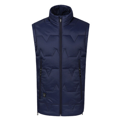

Rechargeable Heating Vest USB Electric Heated Hooded Jacket Temperature Control