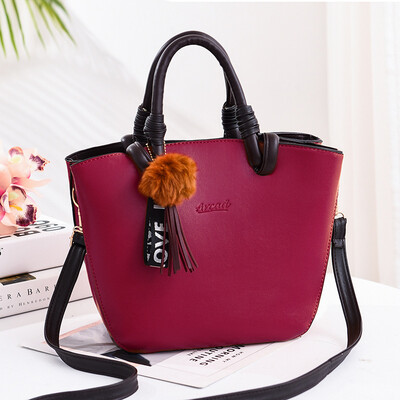 

2019 summer Europe&the United States new womens handbags casual womens bag PU leather trend fashion bag