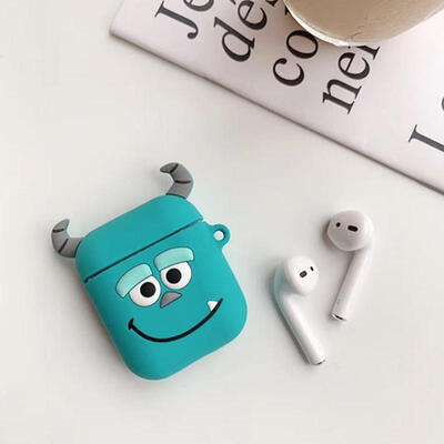 

Silicone Case For Apple AirPods 1 2 Protective Case Shockproof Cute Cartoon Cover