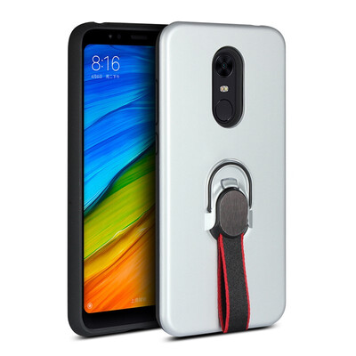 

Magnetic Car Mount Case Xiaomi Redmi 5 5 Plus Finger Ring Holder Case Redmi 5 Plus 5plus Hybrid Silicone TPU Cover Hard Case