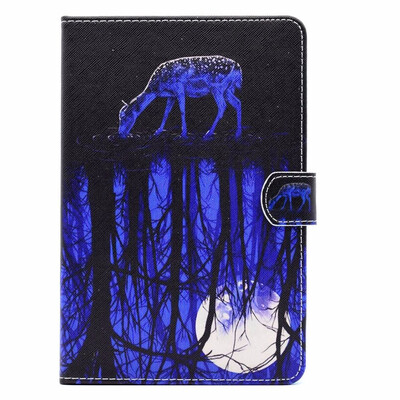 

BannerLive TPU Case for Apple iPad Mini 4 Cover Mini4 Funda Coque Flower Bear Wolf Tree Deer Fox Butterfly Reflection Pattern