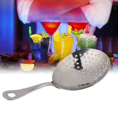 

Greensen Stainless Steel Strainers Ice Drink Filter Spoon Strainer Cocktail Bartender Tools Bar AccessorBar Accessories