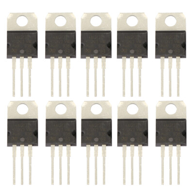 

10Pcs LM317T LM317 12V to 37V 15A Adjustable Voltage Regulator IC