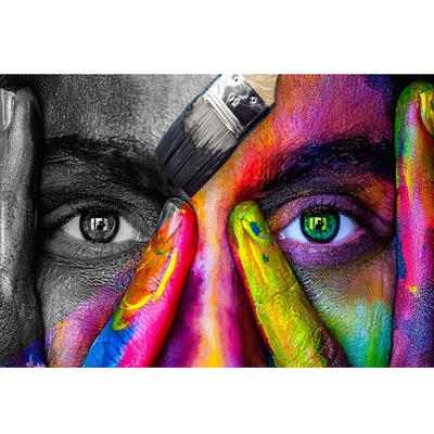 

5D DIY Full Drill Diamond Painting Head Cross Stitch Embroidery Mosaic Kits
