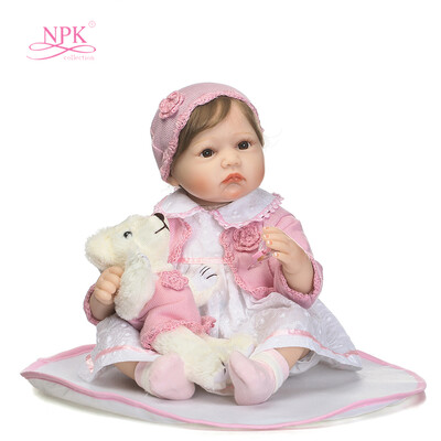 

Toddler Pacifier 21in Reborn Baby Rebirth Doll Kids Gift Cloth Material Body Baby Reborn C0D7U0M7