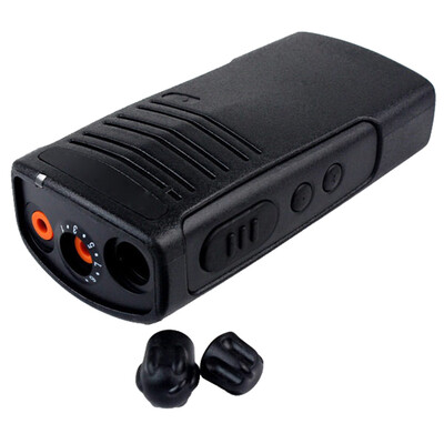 

Radio Front Case Housing Cover Knob Kit Replacement for Mag One A10 Black Walkie Talkie Shell Accessories