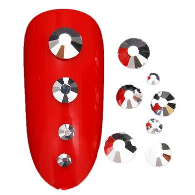 

Toponeto Mixed Round Thin Nail Art Glitter Paillette Nail TipGel Polish Decoration
