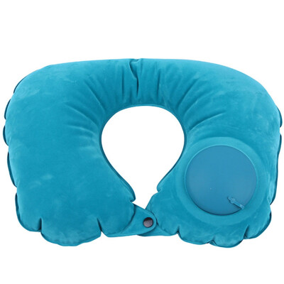 

Inflatable Travel Neck Pillow RestSupport Cushion Head& Neck Practical