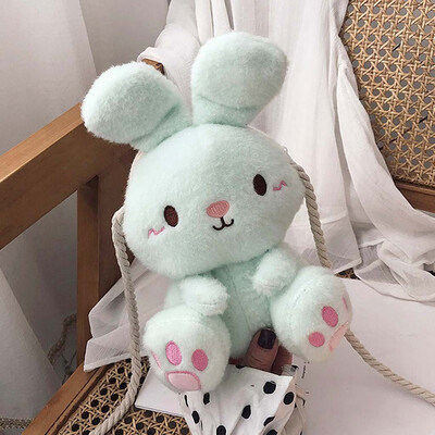 

Tailored Ladies Cartoon Rabbit Doll Messenger Bag Creative Girl Cute Shoulder Phone Bag