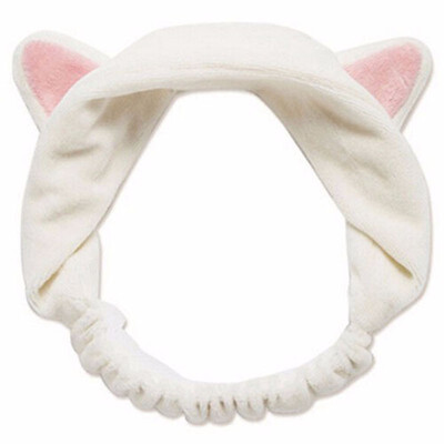

Sweet Cat Ear for Women Headbands Lovely Hairband Soft&comfortable Hair Accessories Makeup Tool Kitty Headdress