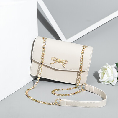 

Summer single shoulder little lady 2019 tide Korean version ins100 chain slanting bag fashion is simple