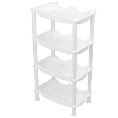 

Greensen Bathroom Landing Four-Layer Plastic Storage Rack Bathroom Shelf Storage Rack