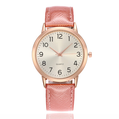

New PU simple ladies watch Arabic digital quartz watch