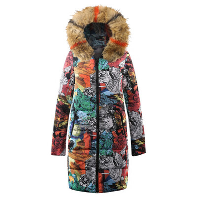 

Roseonmyhand Womens Winter Long Down Cotton Ladies Parka Hooded Coat Quilted Jacket Outwear