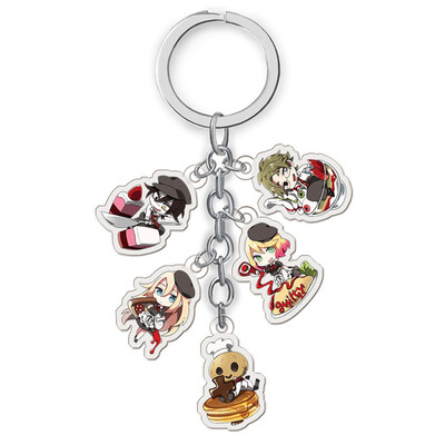 

CAR-TOBBY Anime Angels of Death Rachel Isaac Zack Ray Keychain Key Ring Cute Key Chain