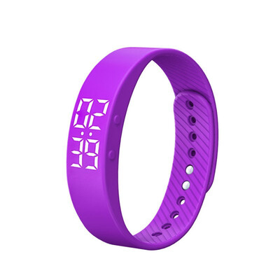 

NeillieN T5S multi-function smart bracelet watch T5S LED Display Sports Gaugestudent outdoor movement alarm step counting watch