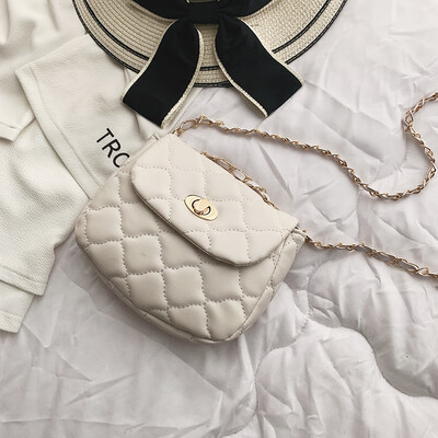 

Bag female 2019 new wave Korean fashion cloud bag rhombic chain bag wild ins shoulder shoulder Messenger bag