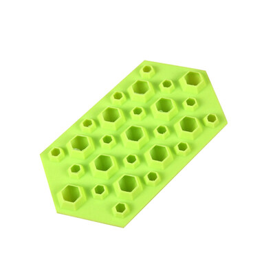 

Silicone Diamond Shape Ice Cube Making Mold Tray Mould Kitchen Bar Accessories