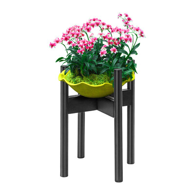 

Siaonvr Extendable Wood Plant Stand Planter Rack Flower Pots Holder Disply Rack