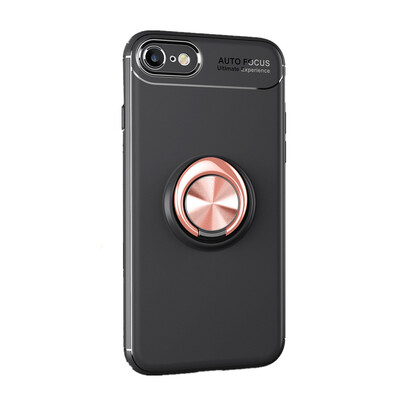 

Fashion Ring Stand Slim Armour Shockproof Case Cover for iPhone 8 7 6S