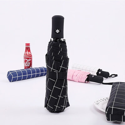 

LISM tri-fold lattice umbrella manual sun protection water repellent wind protection 17765