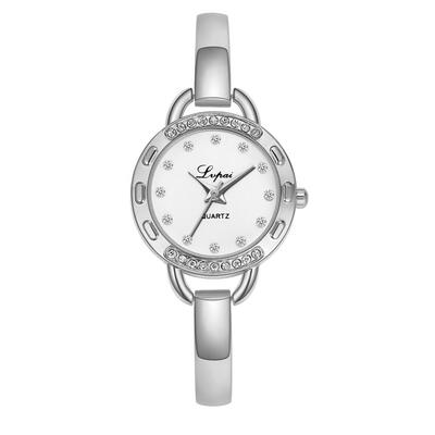 

Hot Sale Women Watches Rose Gold Bacelet Quartz Ladies Wristwatch Simple With Rhinestone Dress Gifts Clock Relogio Feminino