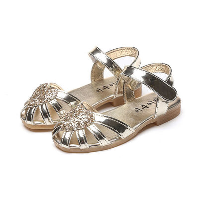 

SUNSIOM Fashion Kids Baby Girls Soft Sole Sandals Toddler Summer Shoes Heart Sandal