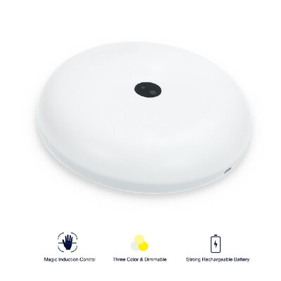 

YYM008 LED Night Light Induction Control Dimmable Cold & Warm Light for Bedrooms Living Room Nursery Night Portable Bedside Lamp w