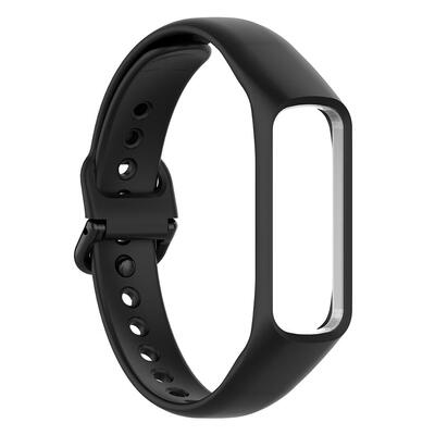 

Silicone Wristband Watch StrapFrame Case for Samsung Galaxy Fit-E SM-R375