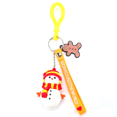 

Chrismas Cartoon Santa Claus Cute Couple Key Rings Key Chains Christmas Gifts