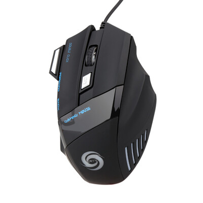 

7 Buttons Mouse Professional PC Computer Laptop Gaming Working Wired Optical Mouse 7 Color LED 5000 Dpi