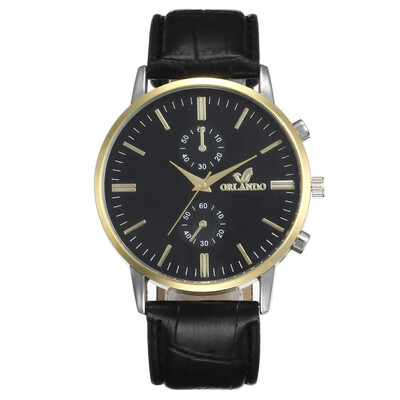 

Best selling creative mens fashion business watch quartz watch mens section