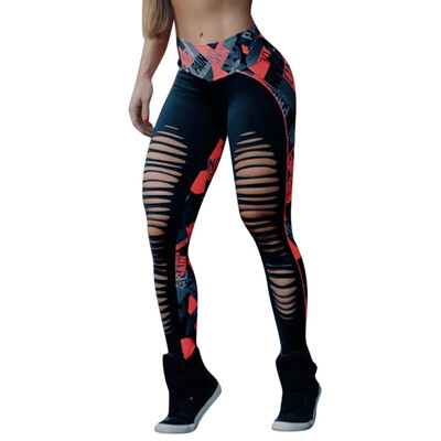 

Tailored Women Sports Gym Yoga Workout Mid Waist Running Pants Fitness Elastic Leggings