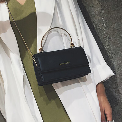 

Ins super fire package 2019 new wave Korean version of the wild portable small square bag chain shoulder slung small bag handbag