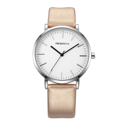 

Cross-border exclusive REBIRTH RE057A quartz waterproof belt watch men&women watch