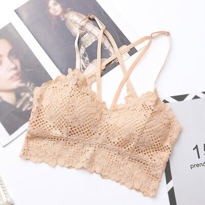 

Female Wrapped Chest Tube Top Sexy Lace Bra With Chest