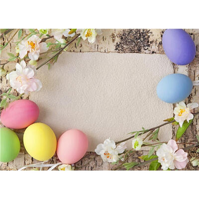 

Happy Easter Egg Photography Backdrop Festival Party Decor Photo Background