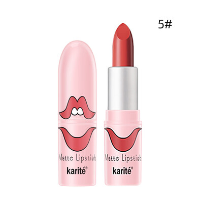 

Fashion Bullet Head Matte Lipstick Charm Sexy Women Lip Balm Long-lasting Non-stick Cup Lip Glosses Beauty Makeup Tools Lipstick