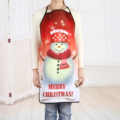 

Tailored Christmas Decoration Waterproof Apron Christmas Dinner Party Apron