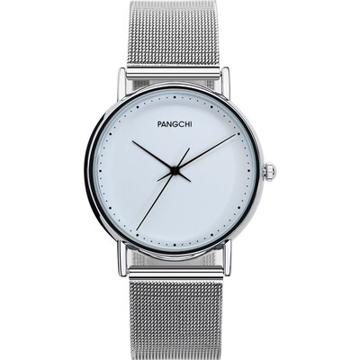 

Belt test watch female student Han version very simple waterproof trend ulzzang personality black&white quartz watch girl