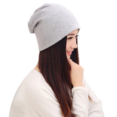 

New Autumn Fashion Knit Baggy Beanie Hat Star Warm Winter Hats Head Cap