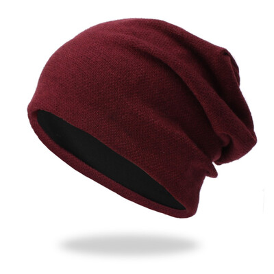 

Tailored Men Women Baggy Warm Crochet Winter Knit Ski Beanie Skull Slouchy Caps Hat