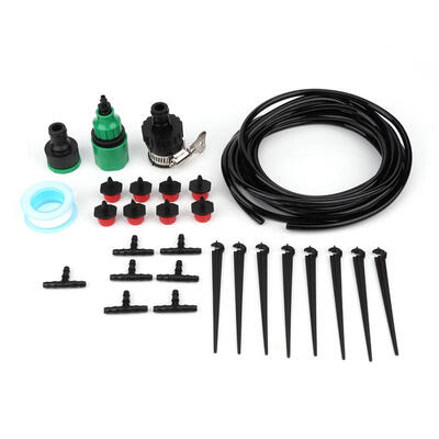 

Greensen 8PCS Garden Water Irrigation Micro Drip Watering System Automatic Plant Tool Kit Set