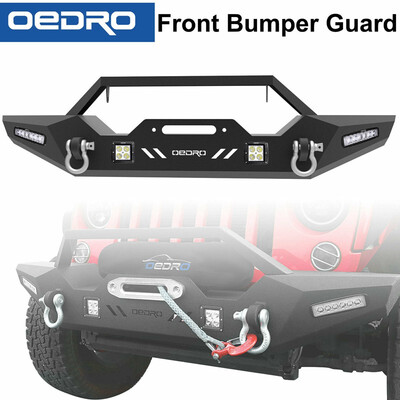 

Front Bumper Combo LED Lights Fit for 2007-2018 Jeep Wrangler JK