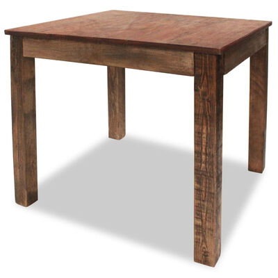 

Dining Table Solid Reclaimed Wood 323"x315"x299"